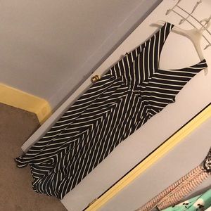 Pure Energy size 3x blue and white striped